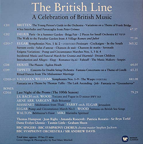 The British Line: A Celebration Of British Music Arne, Britten Delius #TOP4