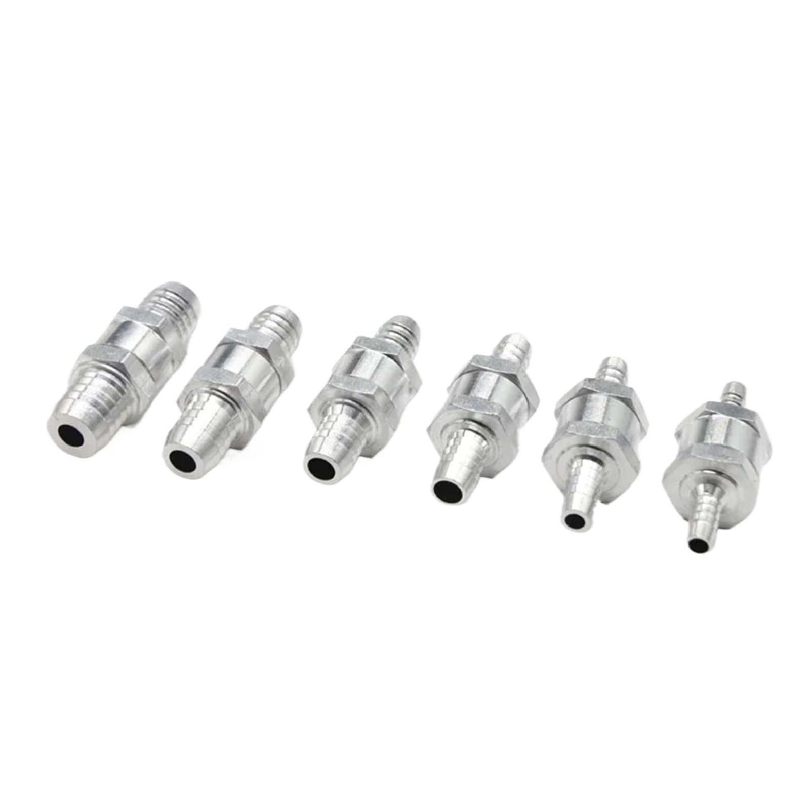 Vanne de contrôle du carburant de précision en alliage d'aluminium anodisé de 8mm