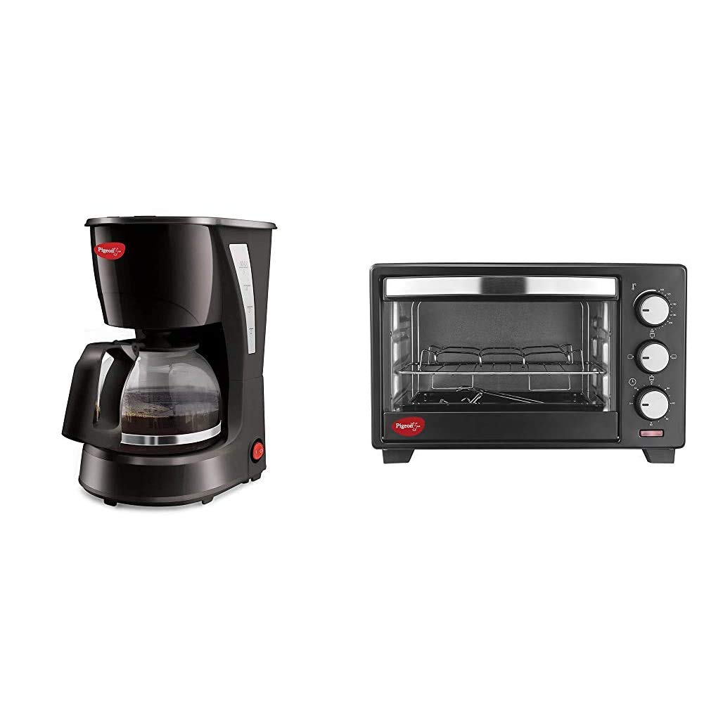 Buy Pigeon by Stovekraft Brewster Coffee Maker. A Small Size Coffee