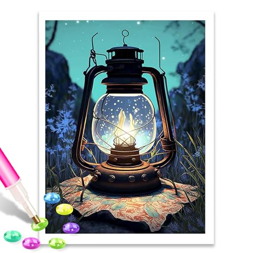 Lampe bureau diamant DIY pour réduire le stress à la maison