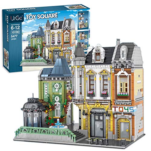 BAXT Architektur ModellBausatz, 3- Schichten Spielwarenladen Platz Street View Haus Bausteine Modular Building, 5477…