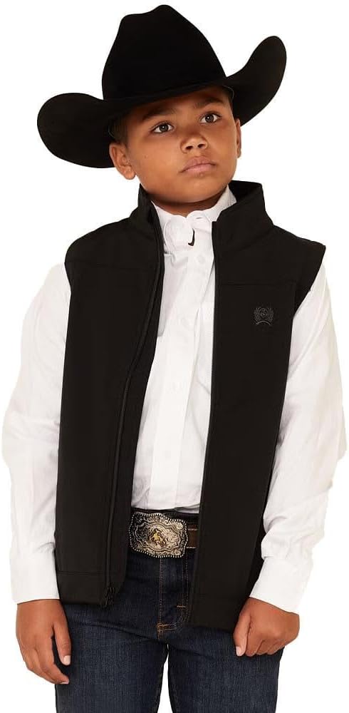 Cinch Boys' Solid Bonded Zip-Up Vest - Mwv7520002