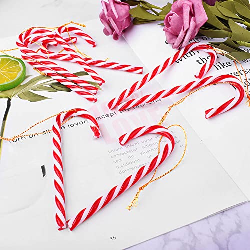 24 Pezzi Bastoncini di Zucchero Natalizi Addobbi