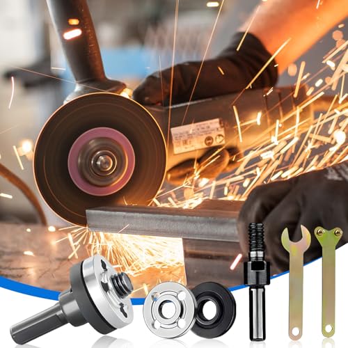 10 Stück Winkelschleifer Pleuel Set, Winkelschleifer Anschlusssatz, Handbohrmaschine Conversion Rod Connecting Adapter Set Mit Stiftschlüssel, für Elektrische Trennscheibe Bohrmaschine