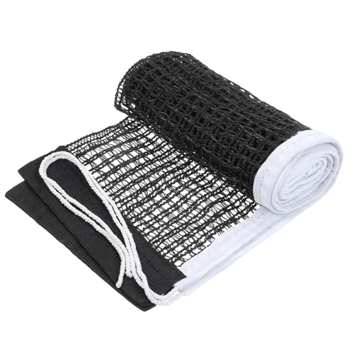 Ymapinc Pingpong Table Tennis Net - (71.26' x 5.51') Black Nylon Table Net Replacement for Indoor or Outdoor School Gym Sports