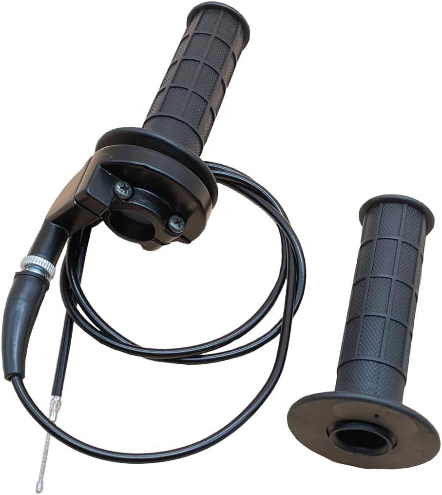 AutoMoto Throttle Cable & Handle bar Grip & Casing Set Fits for Suzuki