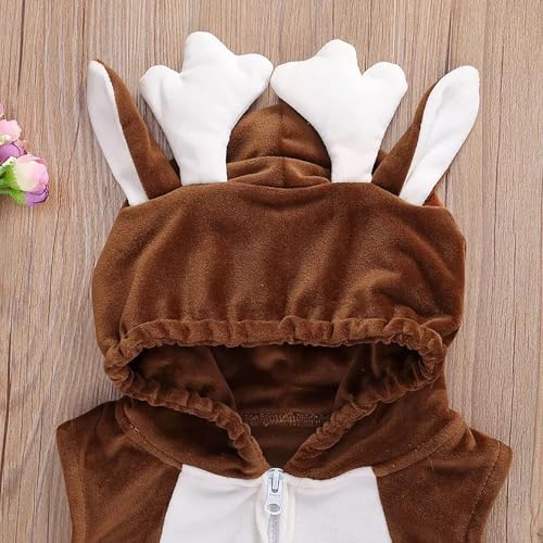 Sleeveless Plush Warm Jacket for Kids Boy Girl Autumn Winter Children's Zipper Vest Hoodie Warm Outerwear Loose Top4