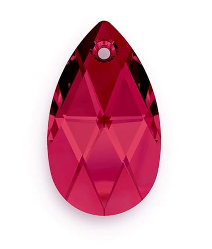 6pcs Authentic Premium Austrian Crystal #6106 16mm (0.63 inch) Pear