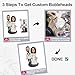 Custom Bobblehead Anniversary Gifts for Couples, Personalized Handmade Clay Figurine Crafted by Photo, 2 Person Fully Customizable Clay Figurine for Wedding Cake Topper Engagement Gift E
