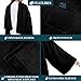 PAVILIA Wearable Blanket with Sleeves for Adult Women Men, Cozy Fleece Warm Wrap Throw Blanket with Arms, Pocket, Gifts for Christmas, Wife, Black
