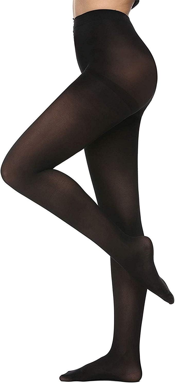 Women High Waist Skin Stockings Fiber Excellent Stretch Sheer Tights Long Comfort Super Soft Pantyhose