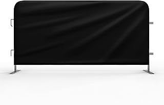 Heavy Duty Portable Crowd Control 8ft Barricade Jacket Cover - Angry Bull Barricades