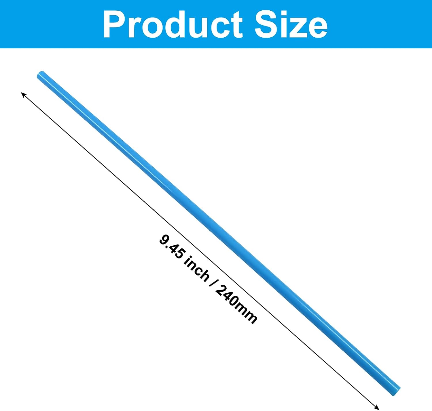Bonsicoky Spoke Skins, 72 Pack Spoke Covers, 9.45 Inch Plastic Wheel Wrap Tubes for Bicycle & Motorcycle Spoke Protection and Decoration image 3