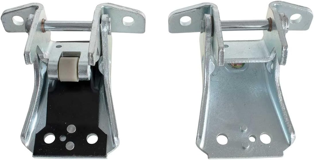 Blue Oval Industries Upper & Lower Body Door Hinge Brackets for Mustang or Cobra 1994-2004, Unfinished Metal, Door Mount