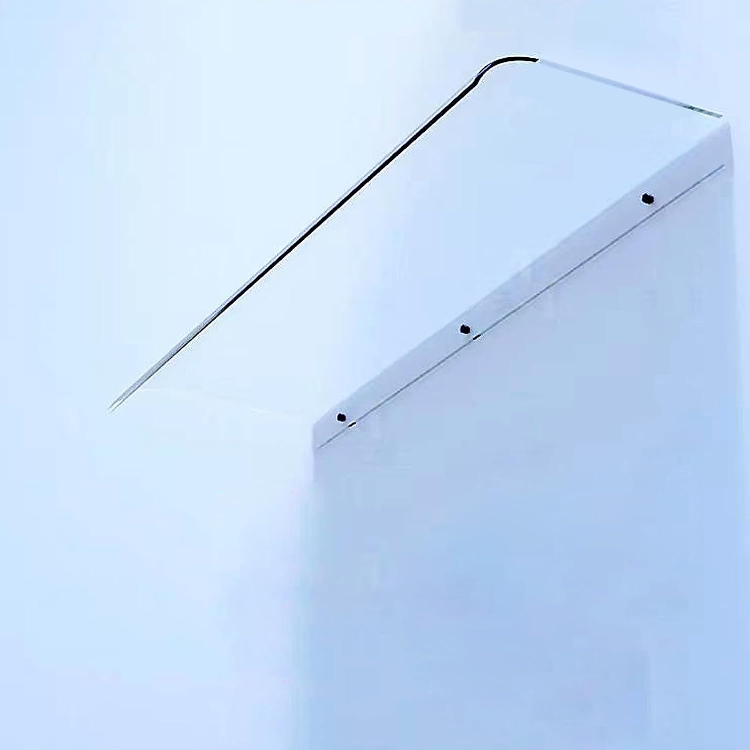 Transparent Door Canopy Awning,PC Porch Awning Shelter,UV Resistant Roofing Canopies,Self Cleaning Window Rain Shelter,Awning Window,for Outdoor Garden Patio,3.5mm Thick (40x180cm/15.7" x71)