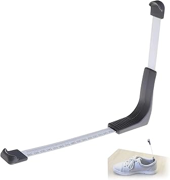 Foot Measure Shoe Ruler Foot Measure Pull-Out 4.33-12.6 inches 11-32 cm Shoe Size Measure Childrens Shoe Size Mens Shoe Size Womens Shoe Size Adult Shoe Size Measuring Ruler