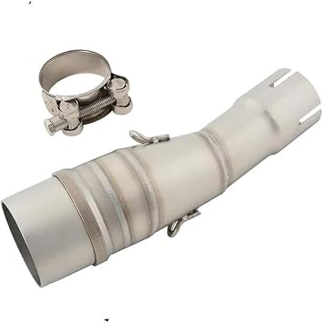 For Yamaha XMAX 250 300 XMAX250 2017-2023 Motorcycle Exhaust End Silencers 51mm Modify Mid Link Pipe Connect Muffler System Exhaust Muffler Silencer2017-2020