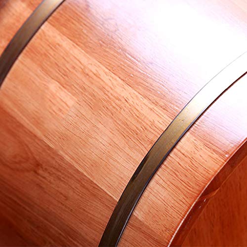 Spa de pies de madera con barriles de roble para pedicura miniatura 6