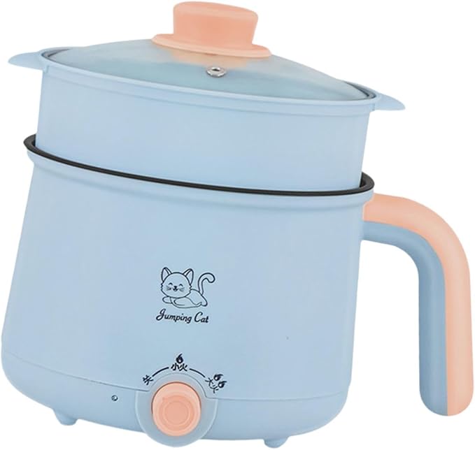 Olla Eléctrica Mini Hot Pot JISADER 1.8L Ajustable 300-600W miniatura 7