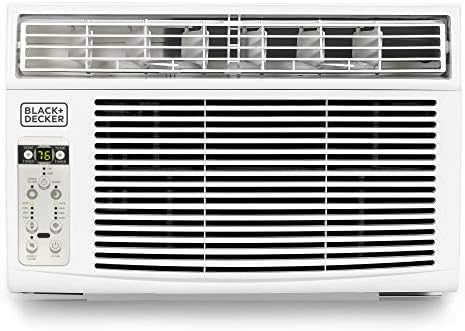 BLACK+DECKER Window Air Conditioner 8000 BTU, BD08WT6, White