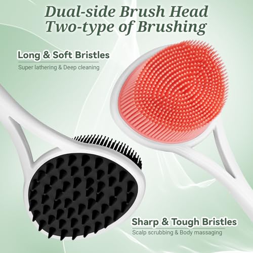 50% Off GEENOA Silicone Back & Body Scrubber Set - Image 4