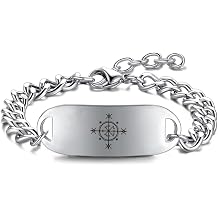 Men Women Met Kalfou Papa Legba Loa Veve Tahiti Change Hoodoo Talisman Bracelet