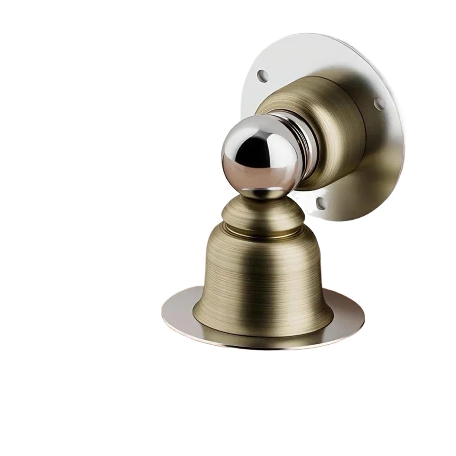 Butoir de porte en acier inoxydable bronze, matériel haut de gamme
