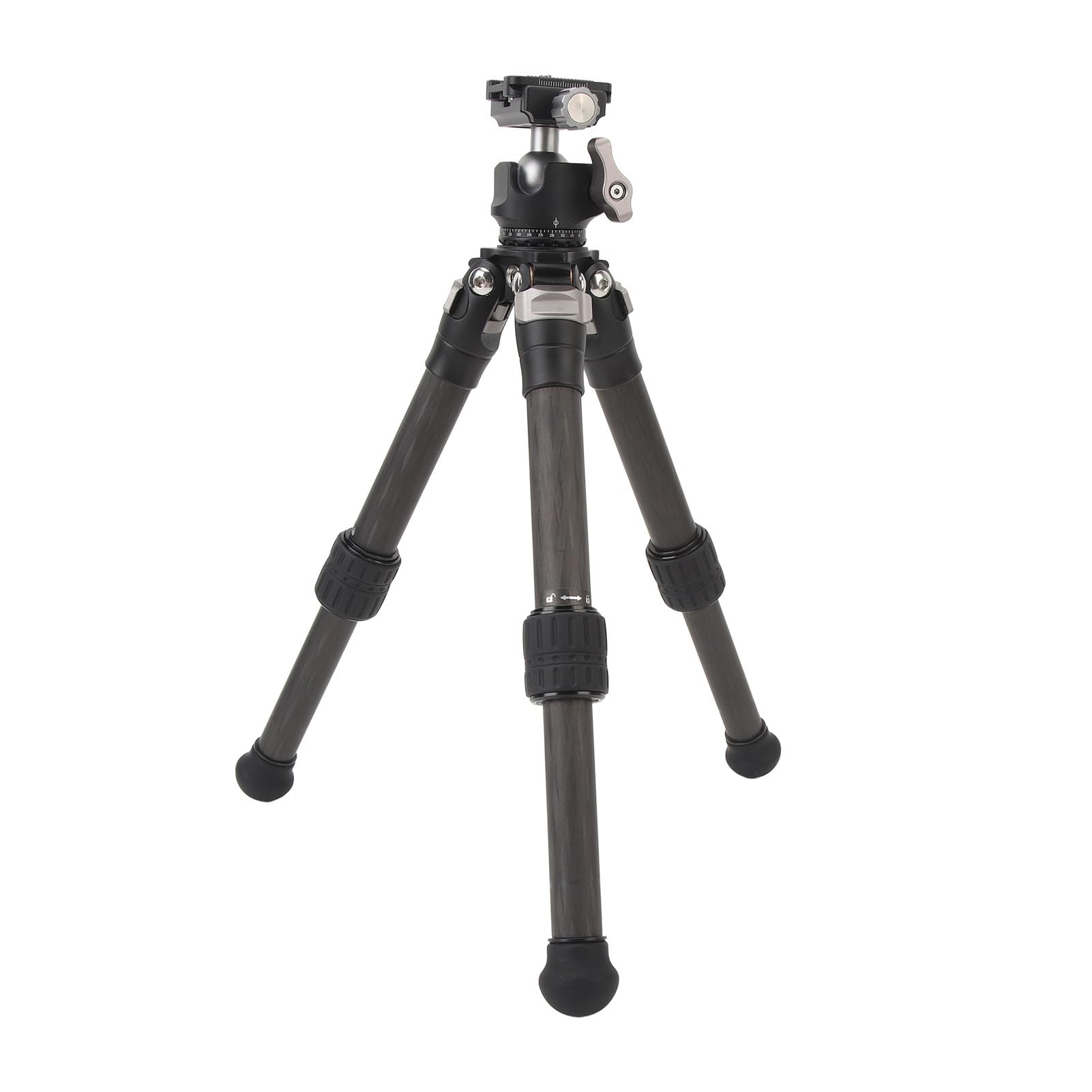Mini Trípode para Cámara, Mini Trípode para Cámara, Plataforma De Ajuste De Múltiples ángulos Portátil De Fibra De Carbono, Soporte De Montaje para Trípode para Cámaras DSLR