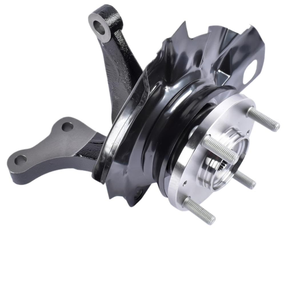 Conjunto de Mangueta de Dirección Lado Delantero Izquierdo 697-977 517152D110 Compatible Con 2001-2006 L4 2.0L
