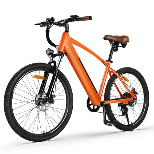 ACTBEST Core Electric Bike for Adults - Peak 1200W Brushless Motor Mountain Ebike,500Wh Removable Built in Battery Up to 55 Miles, 27.5X2.1 Tire Step Over Bicycle, Commute E Bikes with 7 Speed,O