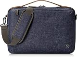 HP RENEW Sacoche pour Ordinateur Portable jusqu'à 15,6' (Résistante à l'Eau, 39,5 x 8 x 27,5 cm) - Bleu Marine