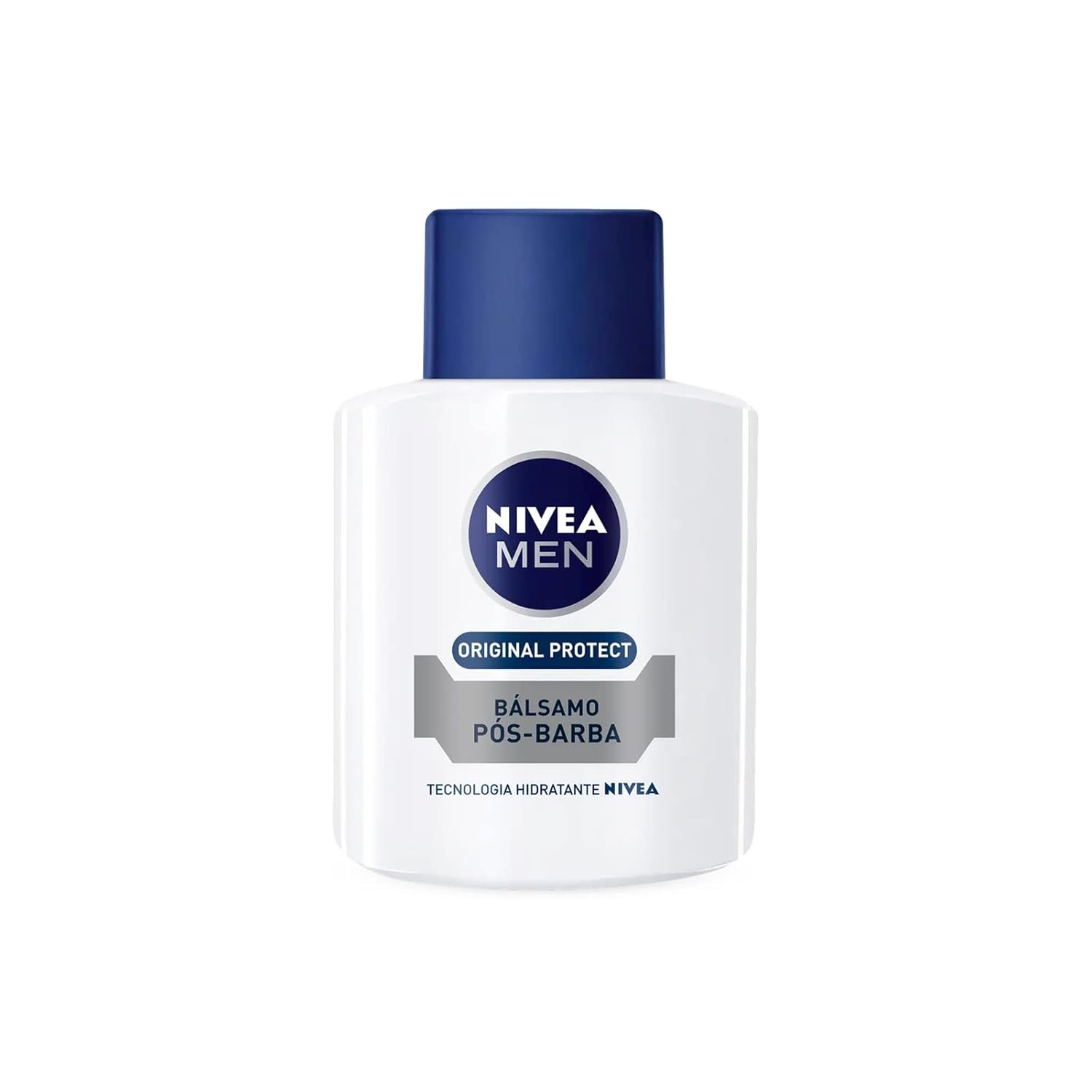 NIVEA MEN Bálsamo Pós Barba Original Protect 100ml – Atua na recuperação da pele, cuidado e hidratação, fórmula leve, com Aloe Vera e Glicerina, sensação de alívio imediato
