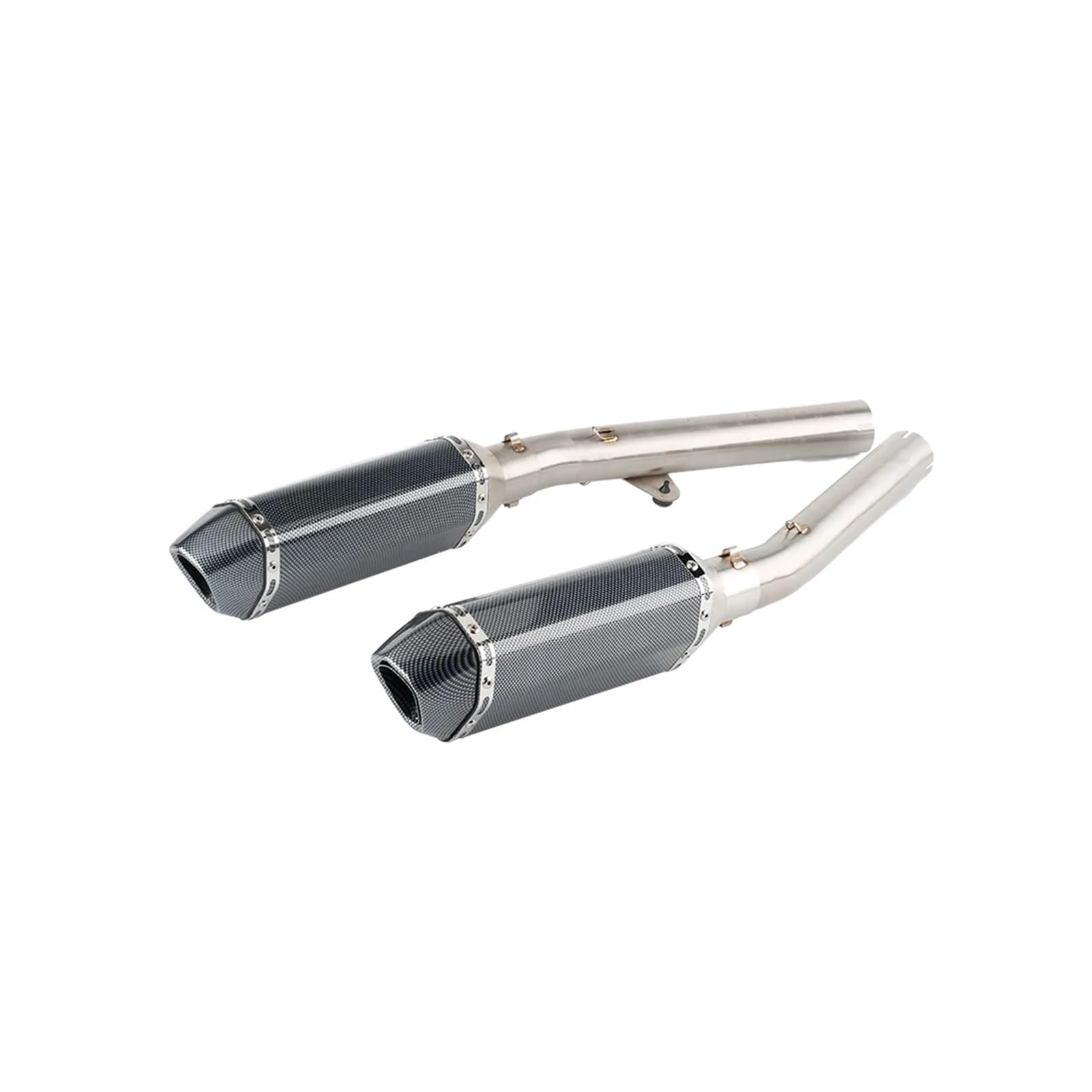 Exhaust Muffler With Mid Link Pipe System Slip-on For Honda For CBR1100XX For Blackbird 1996 To 2016 Escape,Heavy Duty