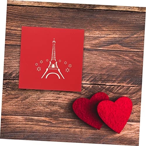 Garvalon 1 Set Birthday Card Handmade Gifts Wedding Gift Card Valentines Day Love Card Music Greeting Cards 3D Birthday Card Gifts Blessing Cards Three-Dimensional Birthday Blessing Cards #TOP5