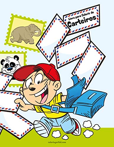Livro para Colorir de Carteiros: 1