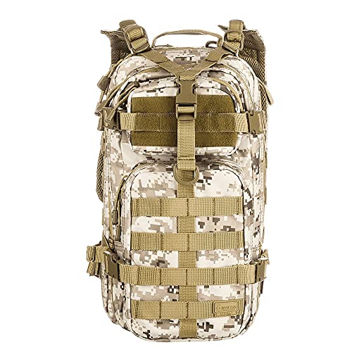MOCHILA INVICTUS ASSAULT - CAMUFLADO DIGITAL DESERTO, 000193