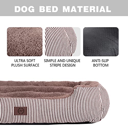 DOGSIR-Large-Dog-Bed-Washable-9070CM-3528IN-Super-Soft-Pet-Bed-for-Protect-the-Pets-Spine-and-Improve-Sleep-Waterproof-Dog-Bed-with-Anti-Sli