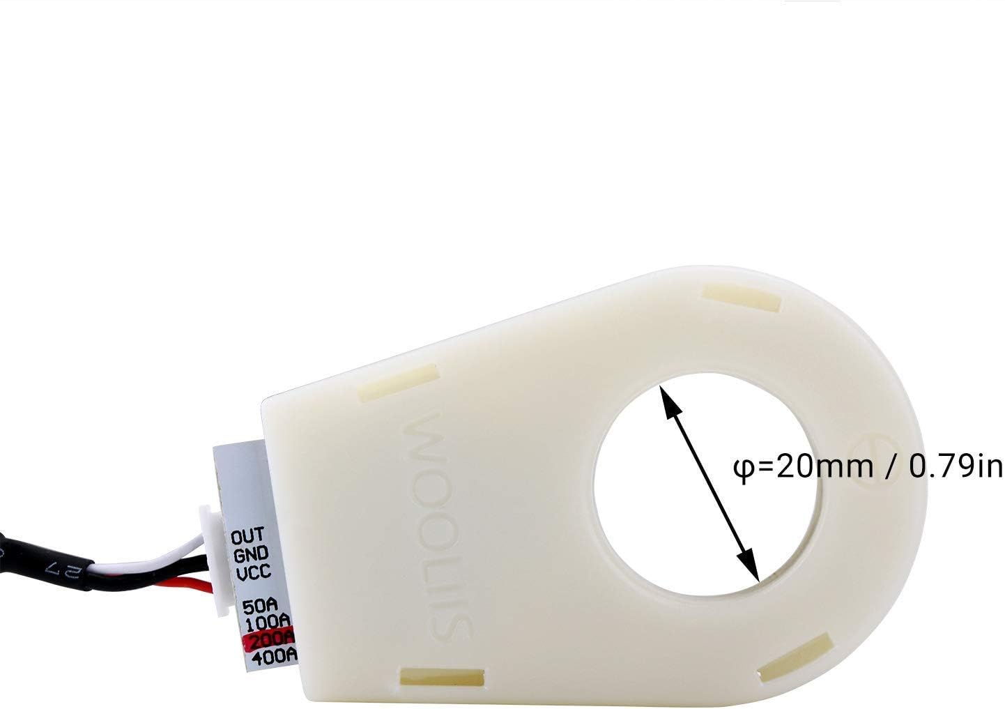 DROK DC Battery Monitor 0-300V 200A with 0.5m or 2.5m Shilded Wire Bundle