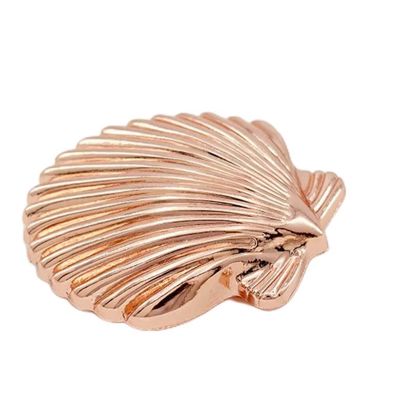 Boucles de 50 mm en or rose pour maillot de bain et bikini chic (Lot de 5)