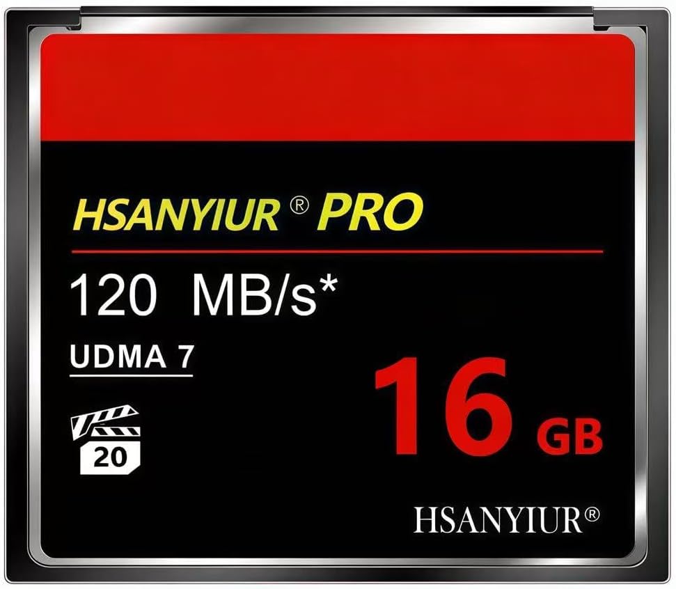 16GB UDMA High Speed,Original CF Card Camera Memory Card,for Professional Photographer,Videographer,Enthusiast