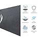 ALISTAR Paragolpes de Pared Protector Garaje Coche Autoadhesiva 2 Rollos 200 Cm...