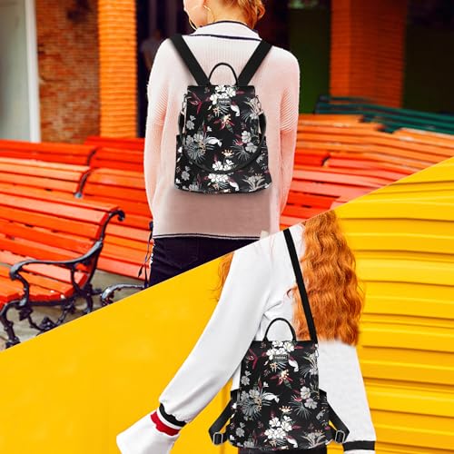 Miniatura 2 de Fmeida Mochila Antirrobo Mujer Casual Mochila Mujer, Bolso Mochila Mujer Impermeable De Nylon, Bolso Mujer Ligero Para Todos Los Díario, Viajes Cortos, Trabajo