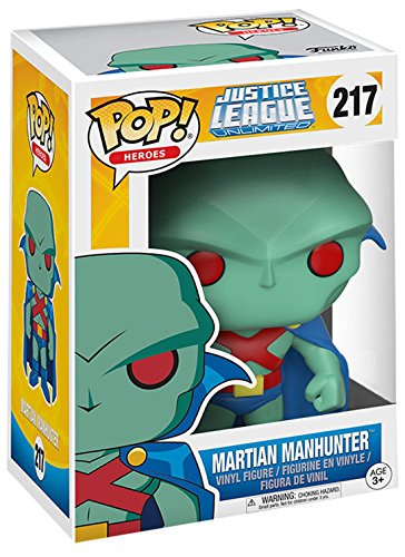 Funko Pop! #217 Justice League Unlimited "Martian Manhunter" Walmart Exclusive! #TOP1