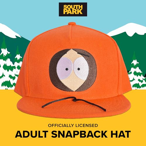 Casquette South Park Concept One snapback ajustable noire et rouge - 2