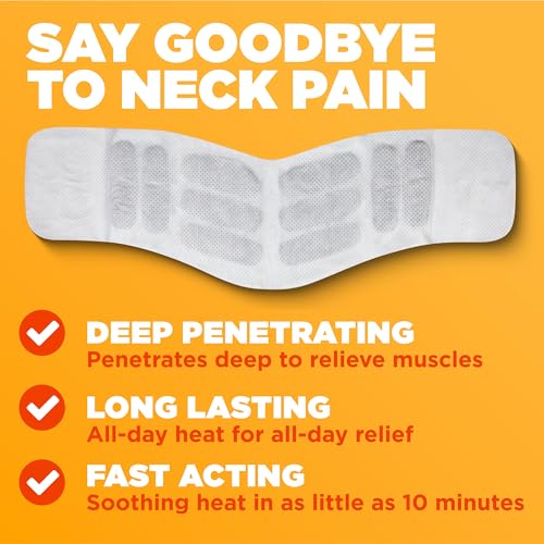 image for ThermaCare Heat Wraps for Neck & Shoulder Pain Relief - Portable Adhes