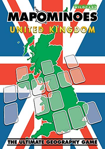 Wildcard Games Mapominoes UK The Ultimate Geography Game