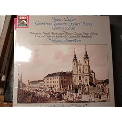 SCHUBERT, Franz: Geistliches Chorwerk vol.1 -- EMI Electrola ()-Chor und Sinfonie Orch. des Bayerische Rundfunk, W.Sawallisch-Vinyl LP-EMI 1C 157 43300/02-SCHUBERT Franz (Austria)-Bayerisches Sinfonie-Orchester; Chor des Bayerischen Rundfunks; SAWALLISCH Wolfgang