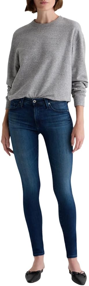 AG Women's Farrah Mid Rise Skinny Jean