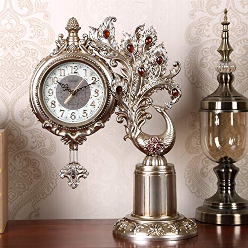 relógio Relógio de mesa de plástico criativo simples ornamento de mesa grande a bateria Relógio de m