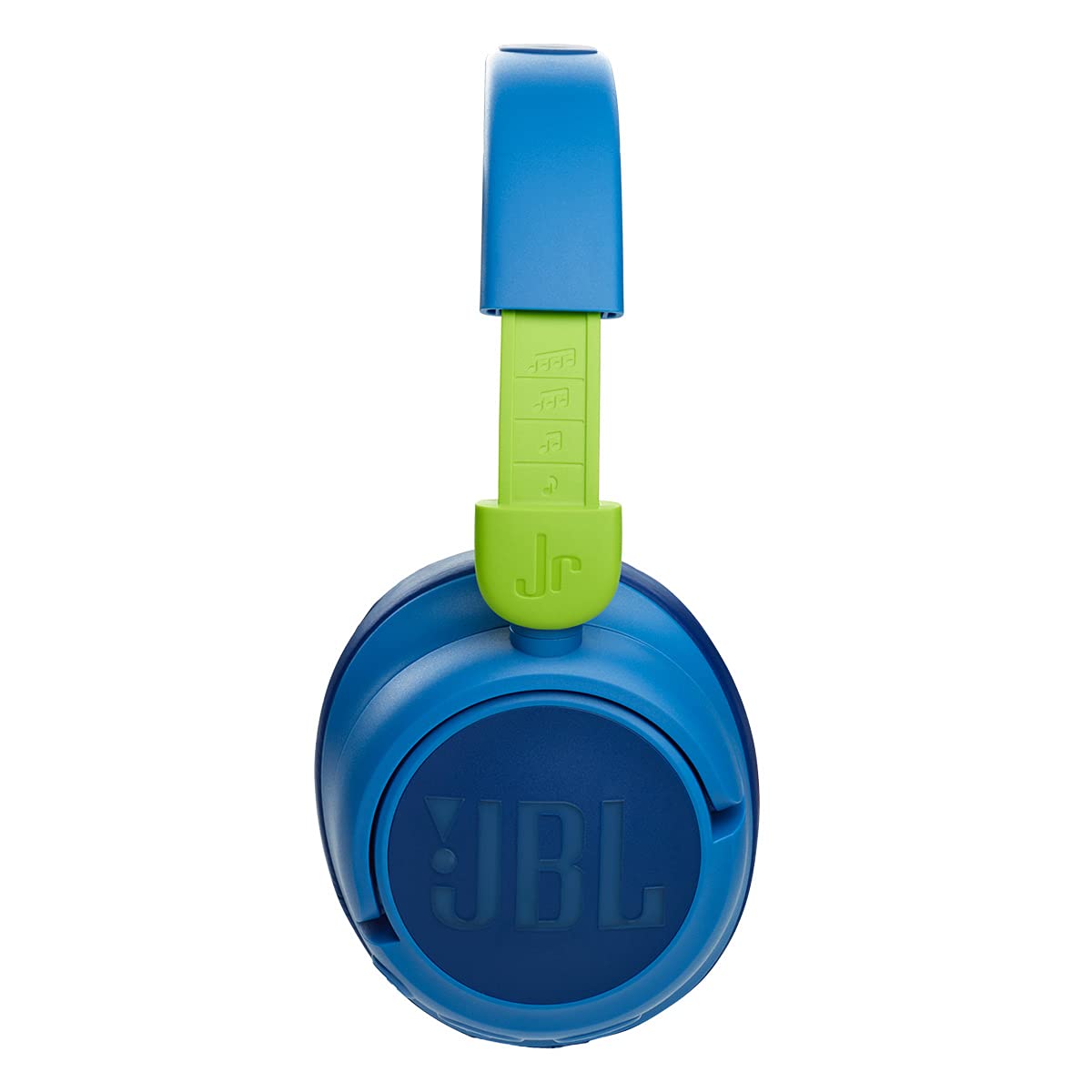 JBL JR 460NC Casque Supra-auriculaire sans Fil pour Enfants, jusqu'à 30 Heures de Lecture et Son JBL Safe - Bleu